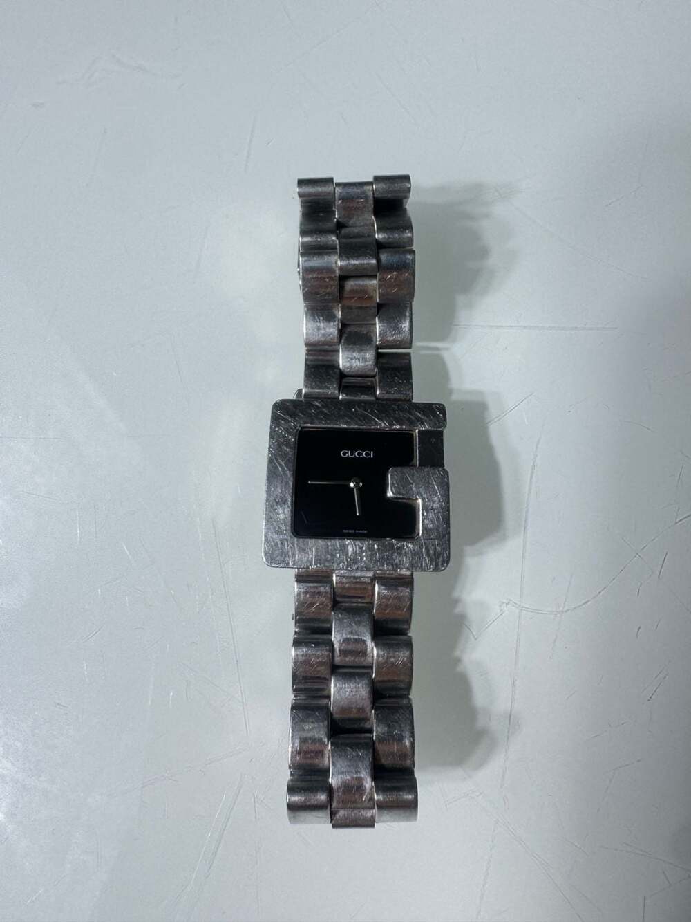 Gucci 3600M G-Frame Stainless Steel Men's Watch
